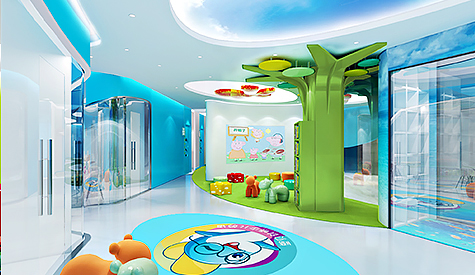 剑桥少儿英语国际教育装修设计