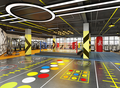 广州健身房该怎样做装修设计呢