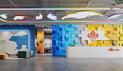 佛山冠诚玩具厂办公空间装修设计